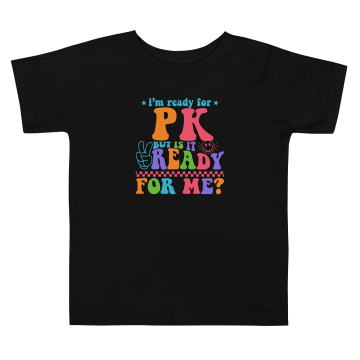 Playful Pre-K Ready Toddler T-Shirt product image (2)