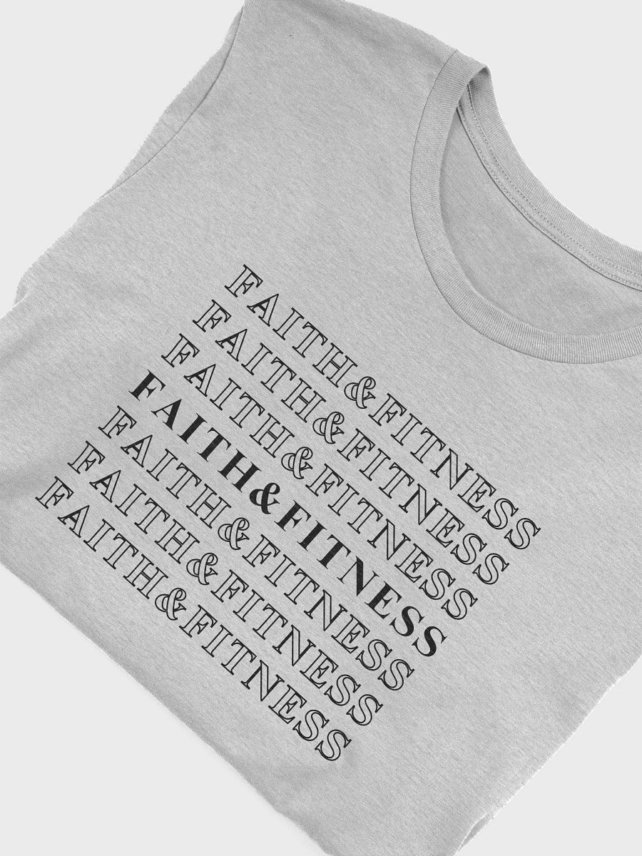 Faith & Fitness Christian Workout T-Shirt product image (33)