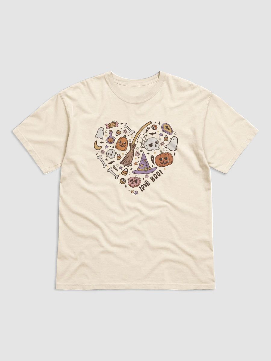 Heart-Shaped Fall and Halloween Design Elements T-Shirt | Fall and Halloween T-Shirt Design product image (13)