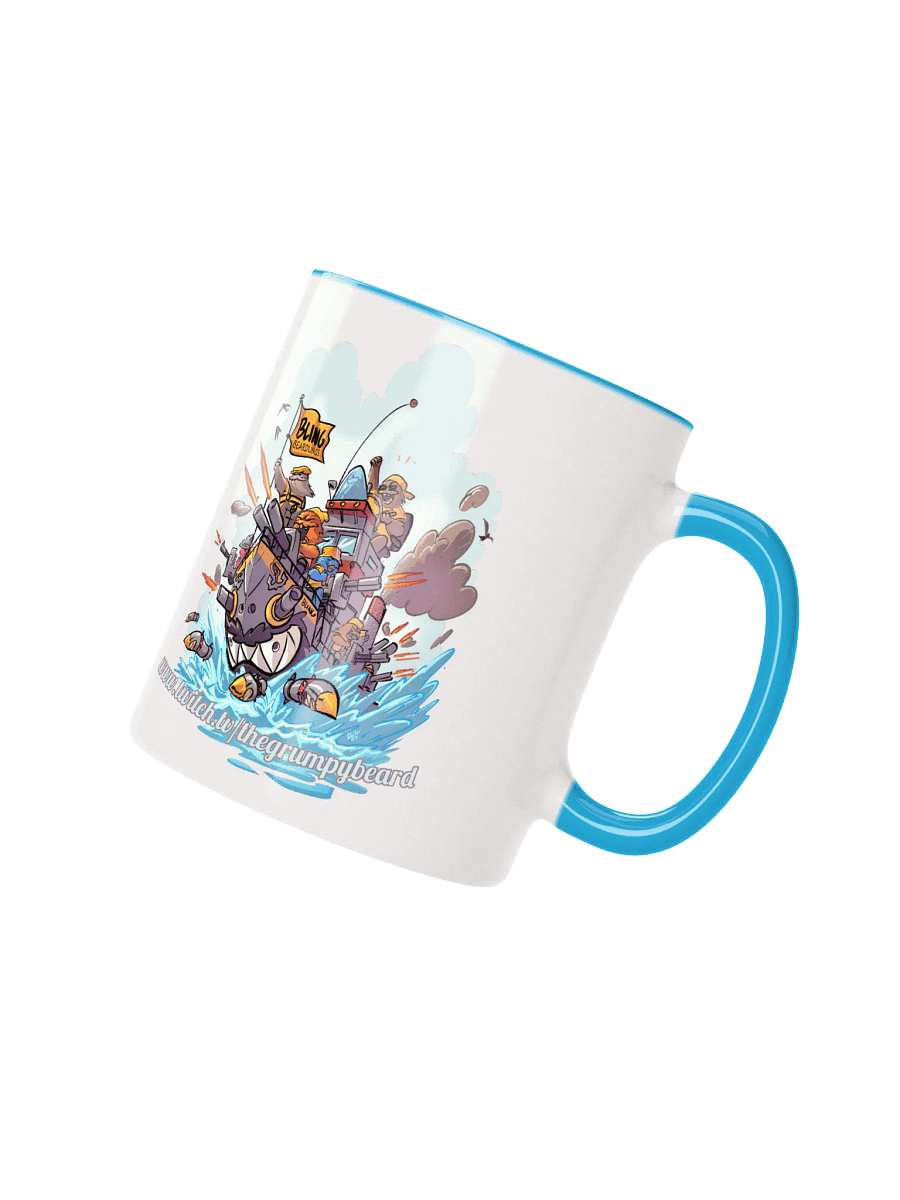 BLING Warship - Ceramic Mug with Color Inside product image (42)