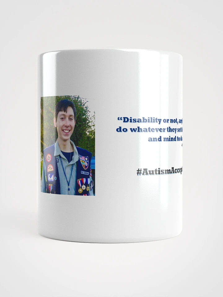 Glossy Mug with Quote 2 product image (1)