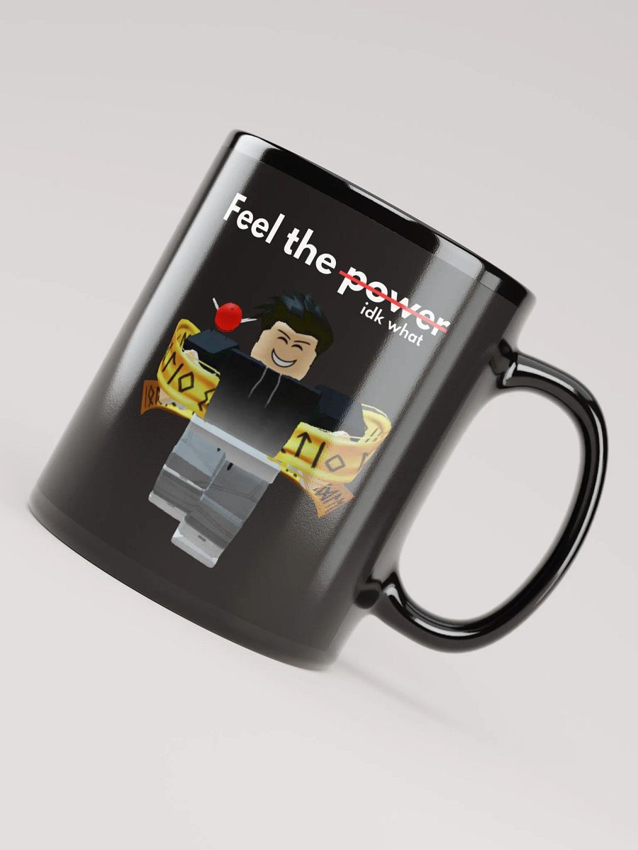 FAN Black Glossy Mug product image (8)