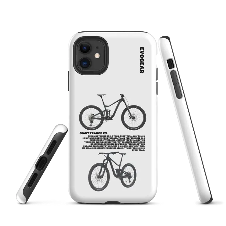 White Giant Trance X3 iPhone Case product image (1)