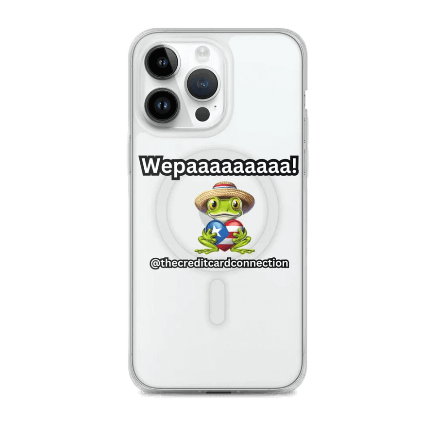 Wepaaaaaaa! Coqui Frog MagSafe® Clear iPhone® Case product image (2)