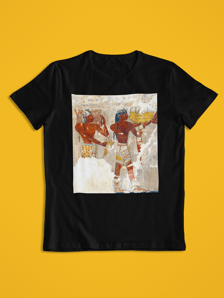 Cretans Bringing Gifts Ancient Egypt Art Unisex T-Shirt product image (1)