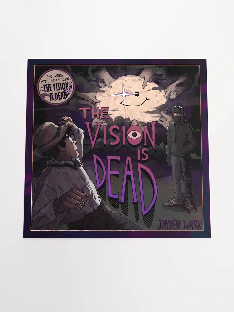 The Vision Is Dead Album Poster product image (4)