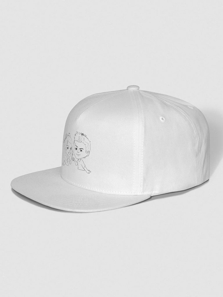 Dwanta Flat Snapback Cap product image (6)