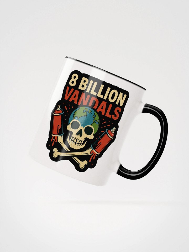 8 Billion Vandals Accent Mug product image (3)