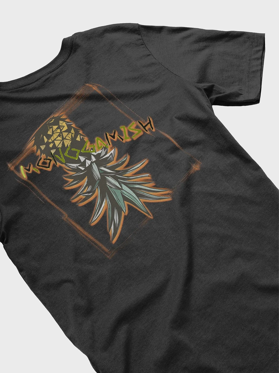 Monogamish upsidedown pineapple back print T-shirt product image (4)