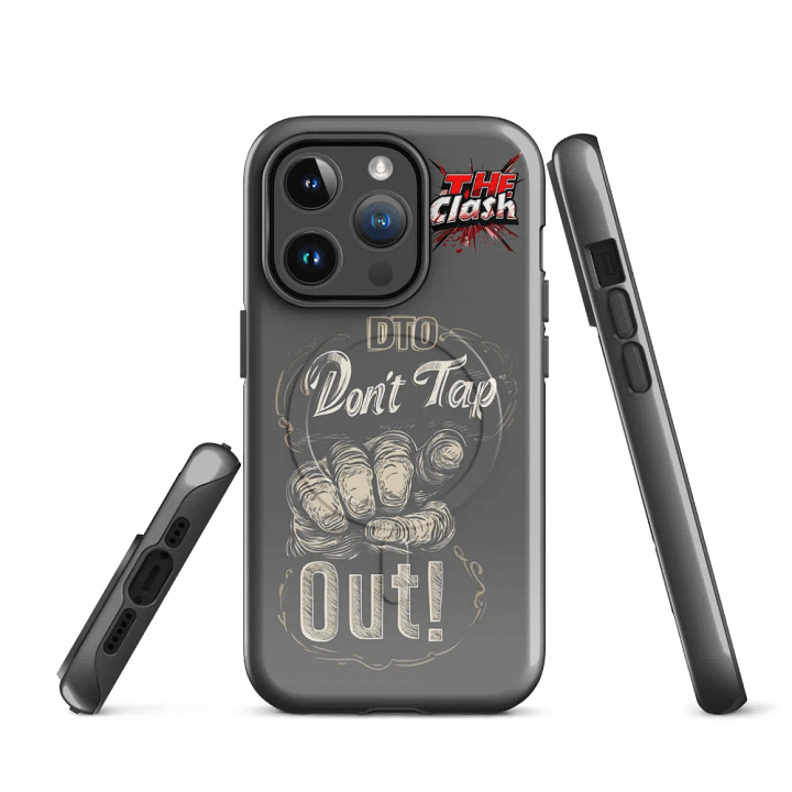 The Clash iPhone Case - Don't Tap Out, Grey product image (3)