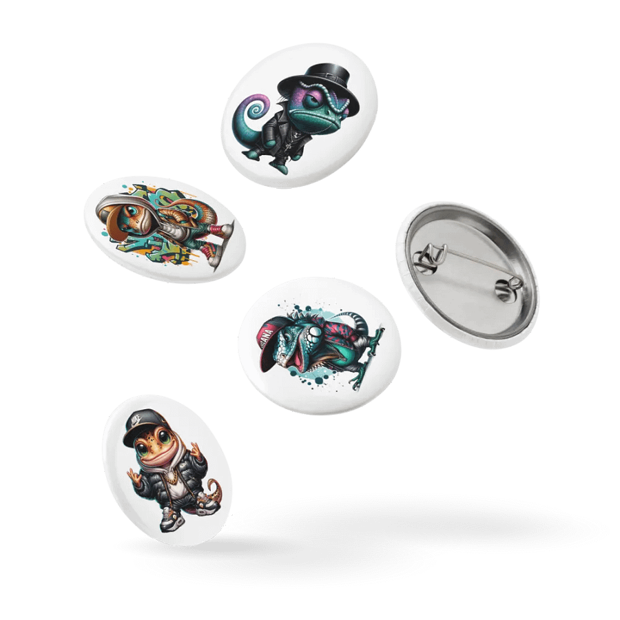 Rebellious Lizards Pin Set product image (7)