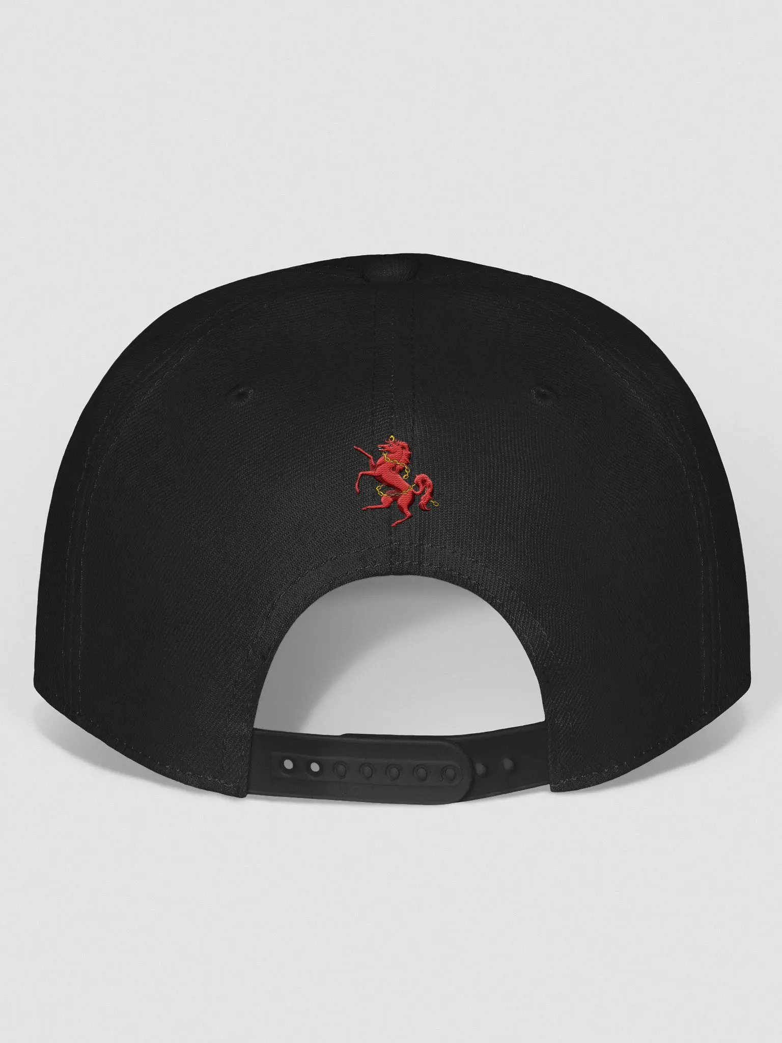 Sanguine Horse Logo snapback cap (gold address) product image (4)
