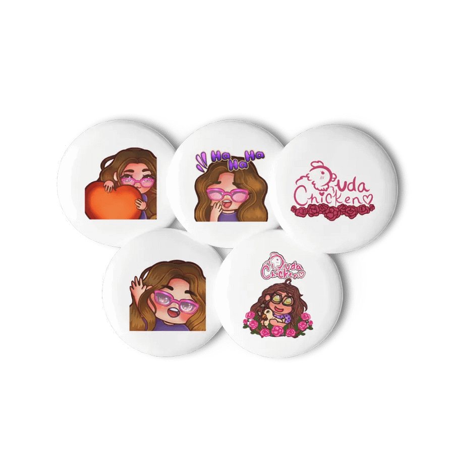 Embrace Love Pin Buttons Set product image (11)