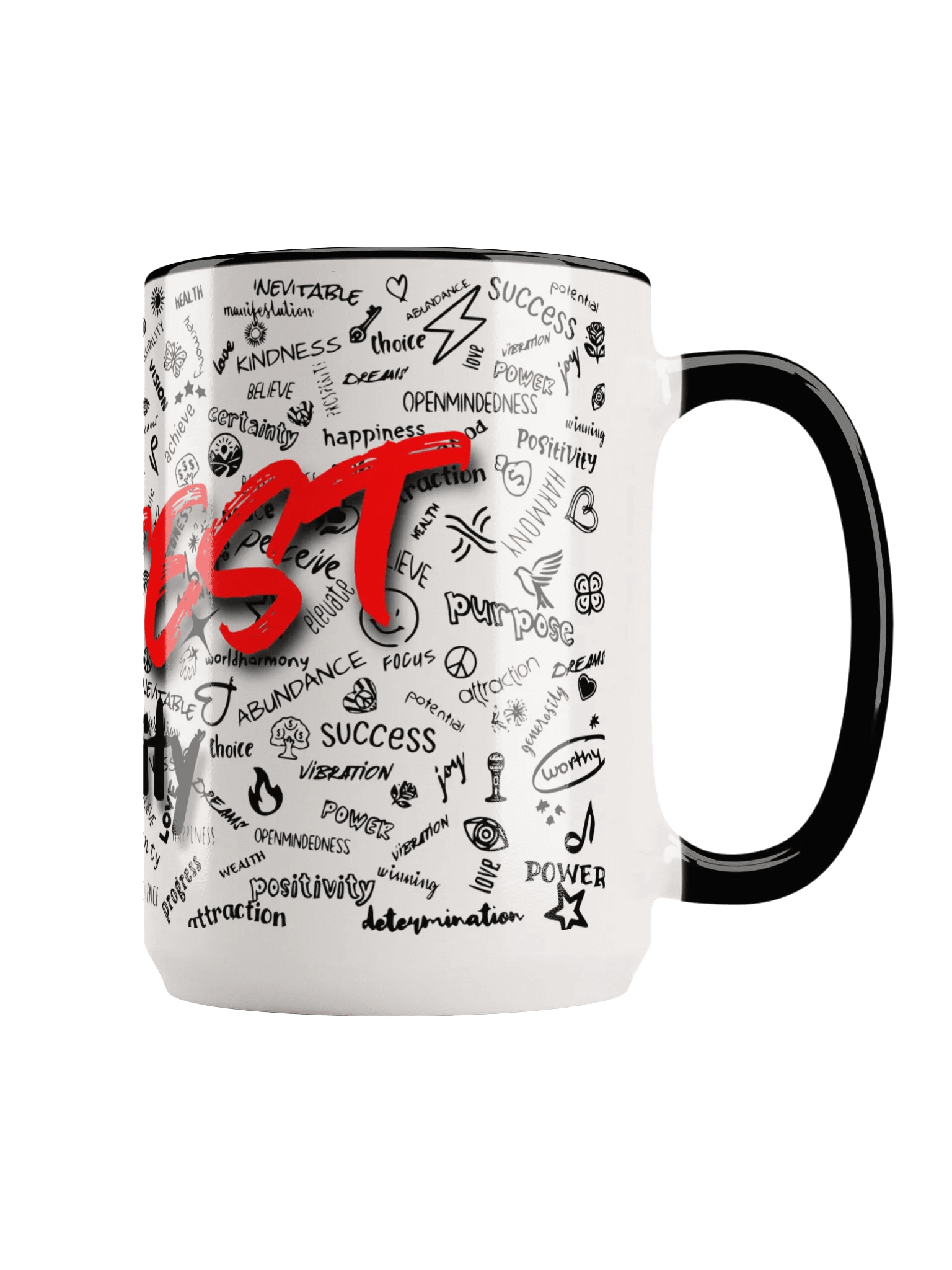 Manifest Your Reality Mug, Red product image (4)