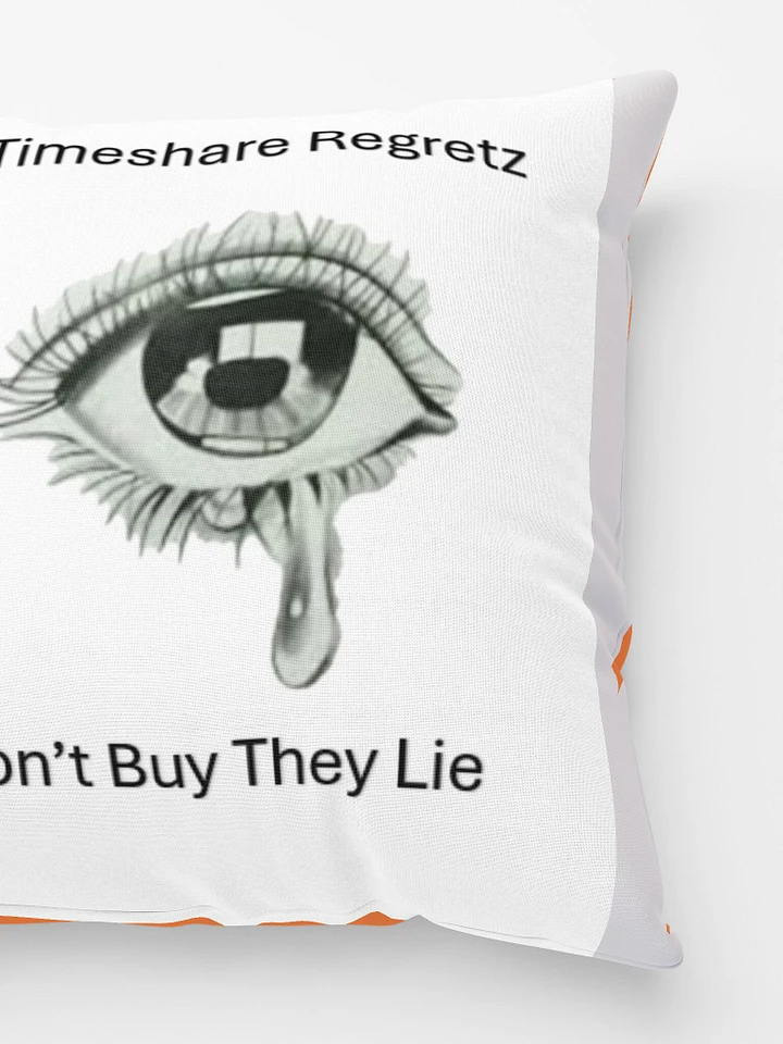 Timeshare Regretz All-Over Print Pillow product image (3)