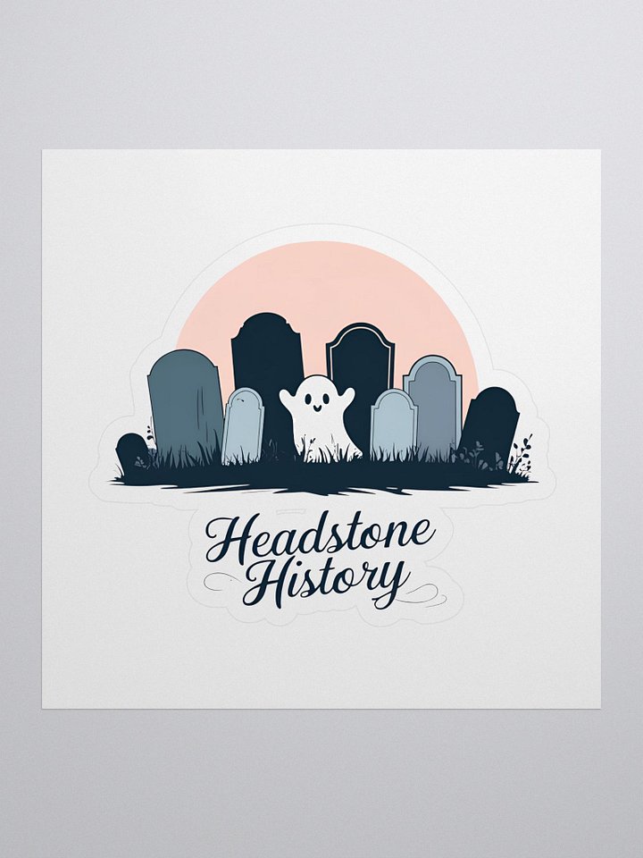 Headstone History Stickers product image (1)