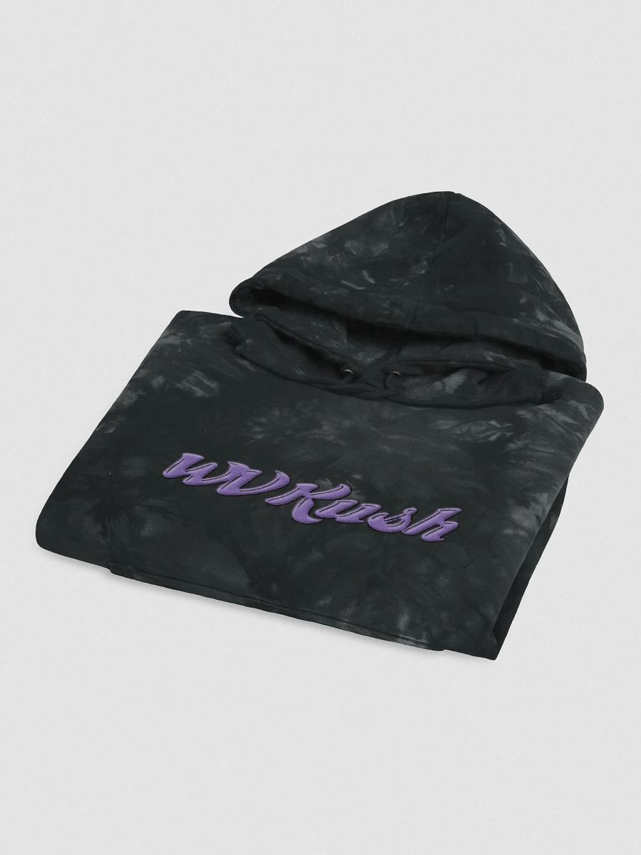 WVKush Logo Tie-dye Champion Hoodie (Purple Logo) product image (9)