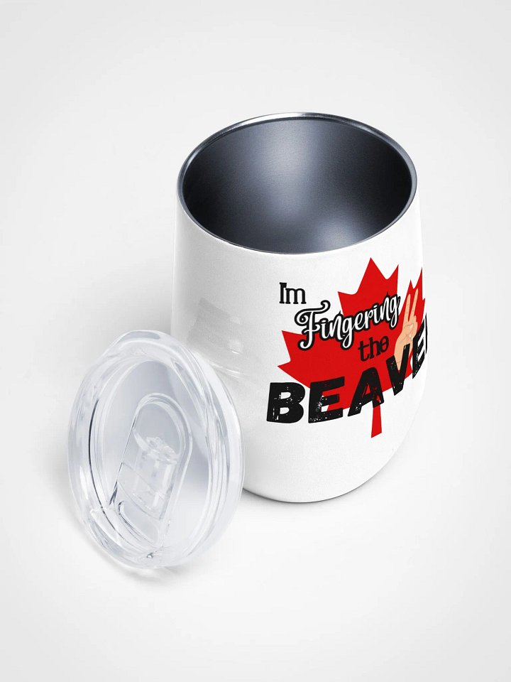 Fingered Beaver Wine Tumbler product image (1)