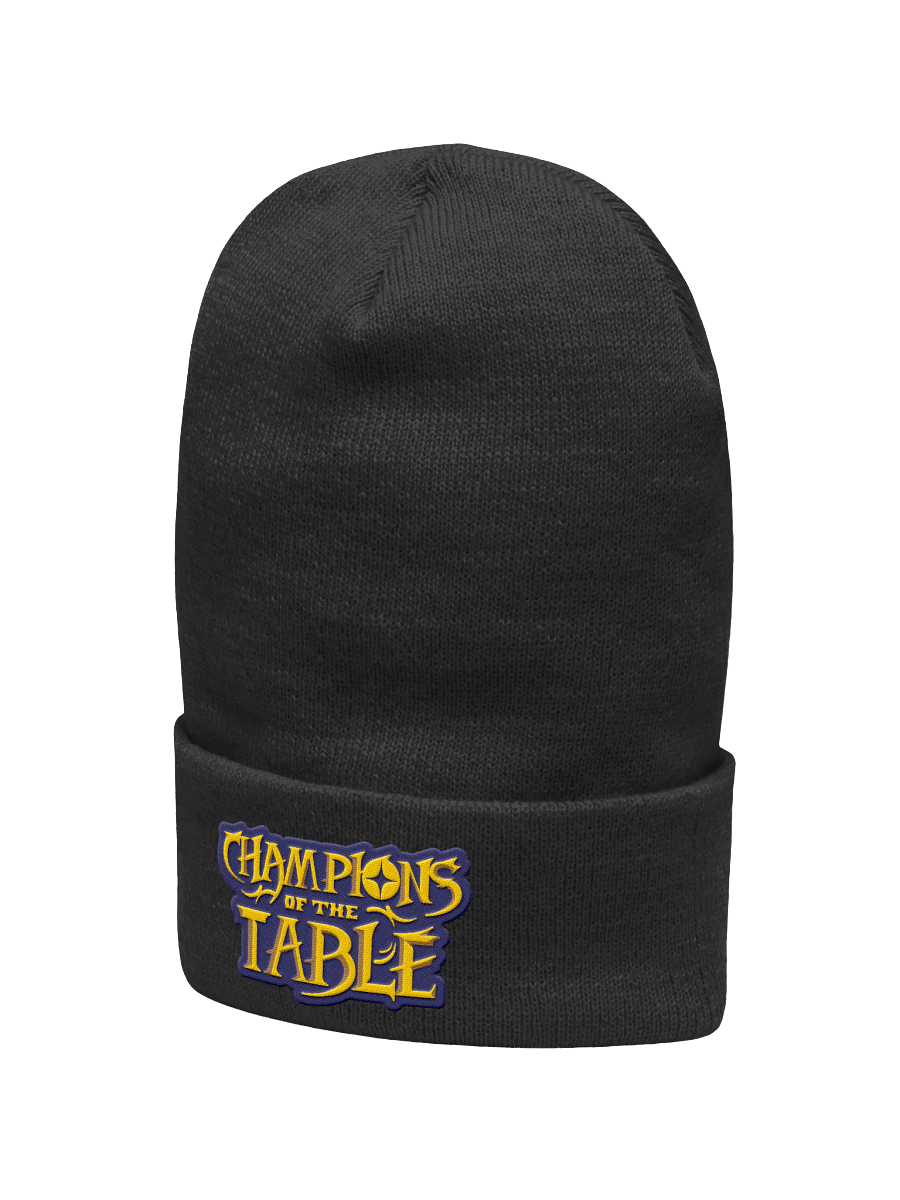 Champions of The Table - Classic Logo Beanie product image (2)