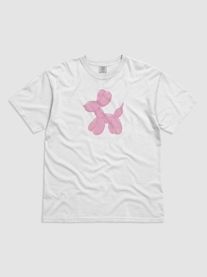 Comfort Colors Pink Balloon Dog Shirt product image (1)