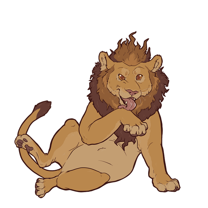 African Lion - Sticker product image (1)