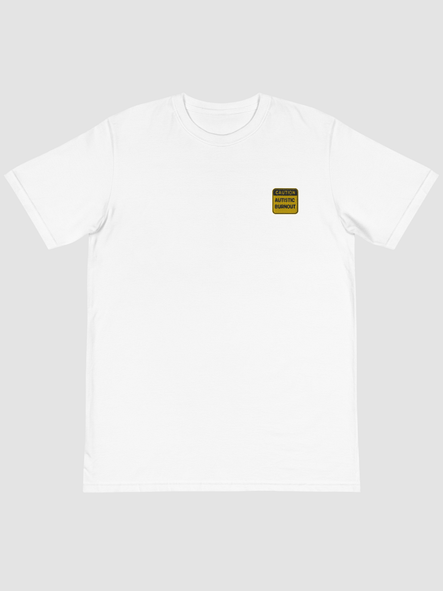 CAUTION: ASD BURNOUT eco unisex tee product image (1)