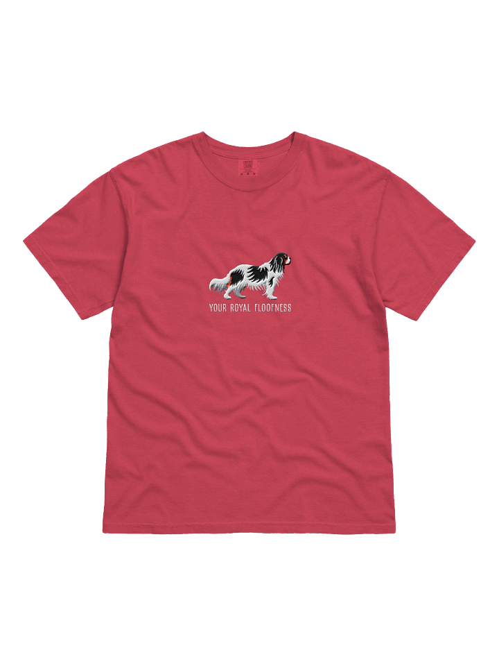 Your Royal Floofness T-Shirt(Embroidered) of a Cavalier King Charles Spaniel(Tricolor) product image (41)