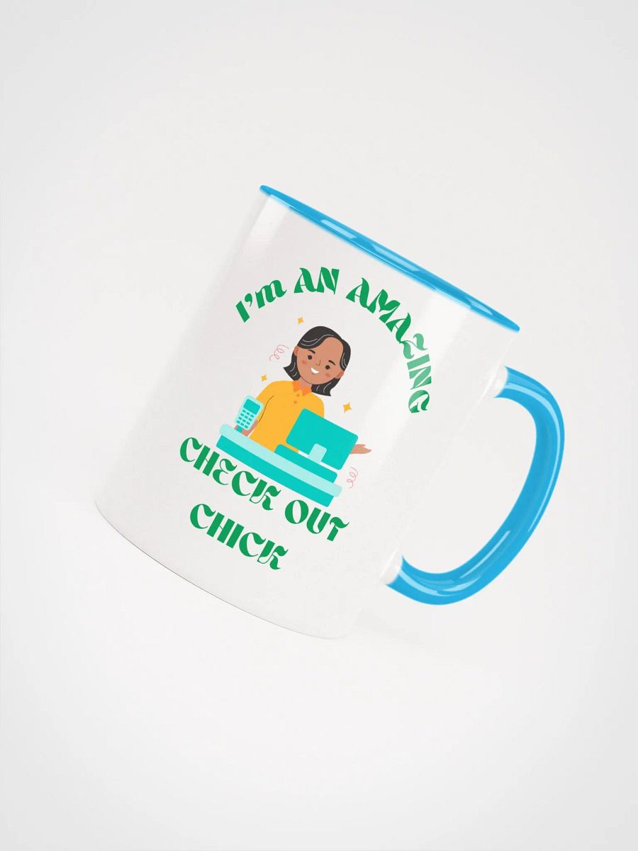 CHECK OUT CHICK Supermarket fun Ceramic Mug product image (4)