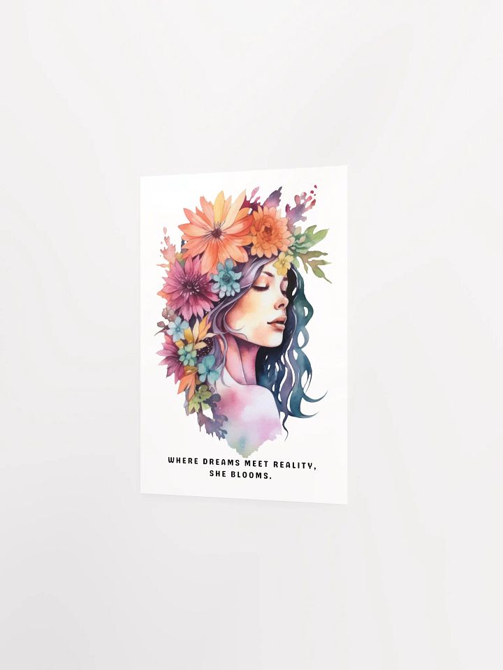 Ethereal Bloom Watercolor Poster product image (8)