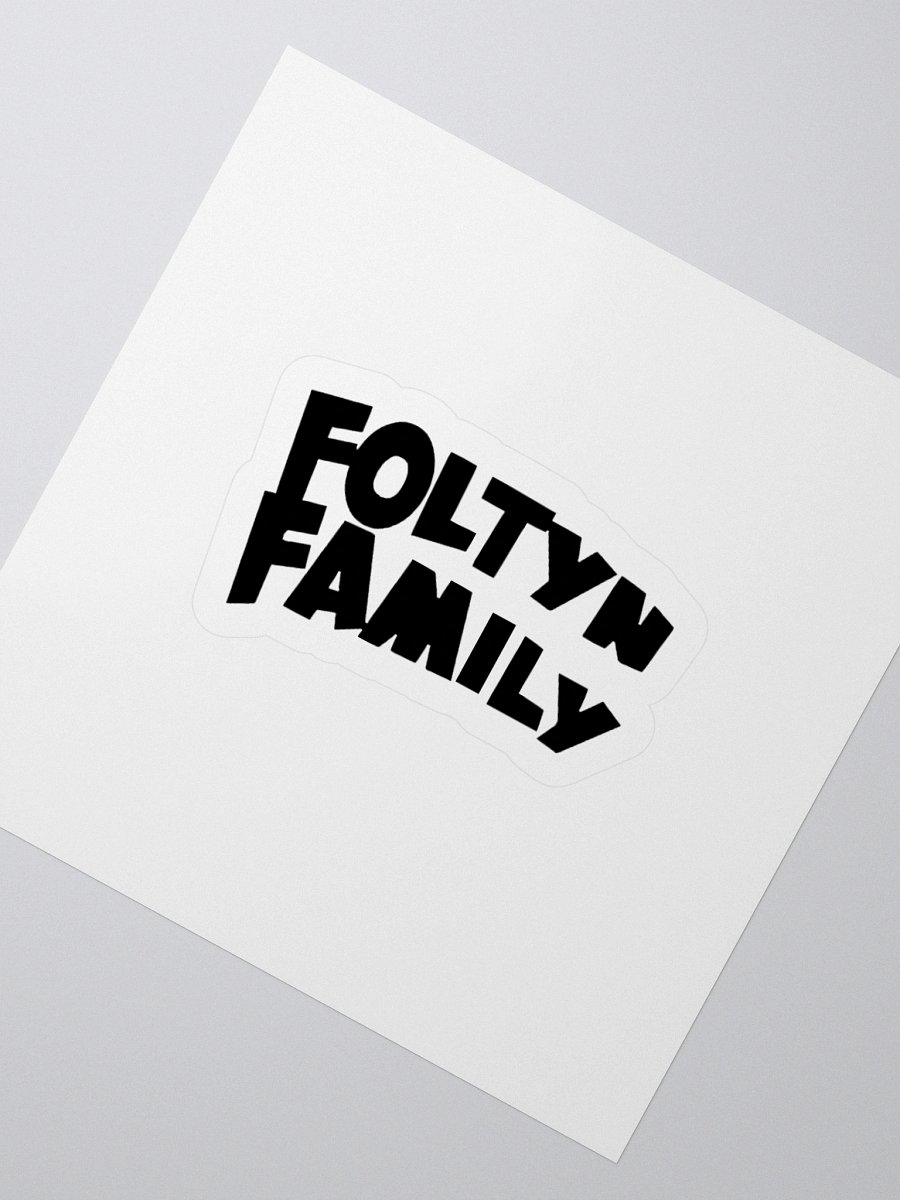 Foltyn Family Sitcker product image (2)