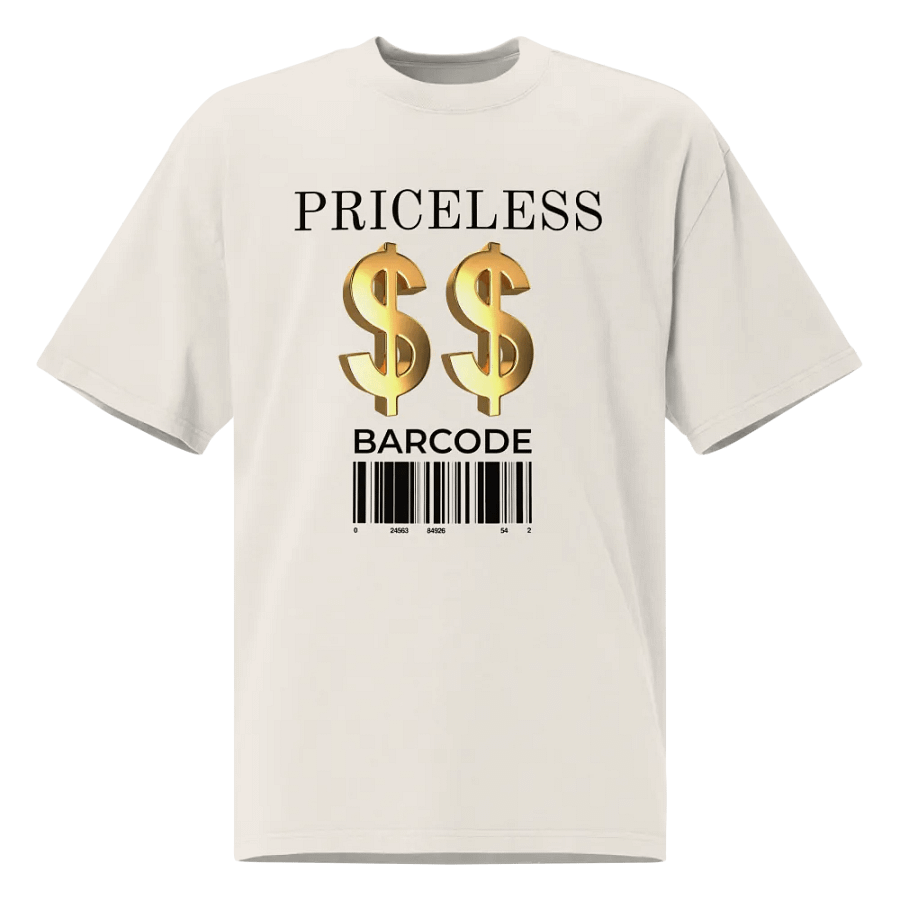 Priceless Oversized Tshirt product image (2)