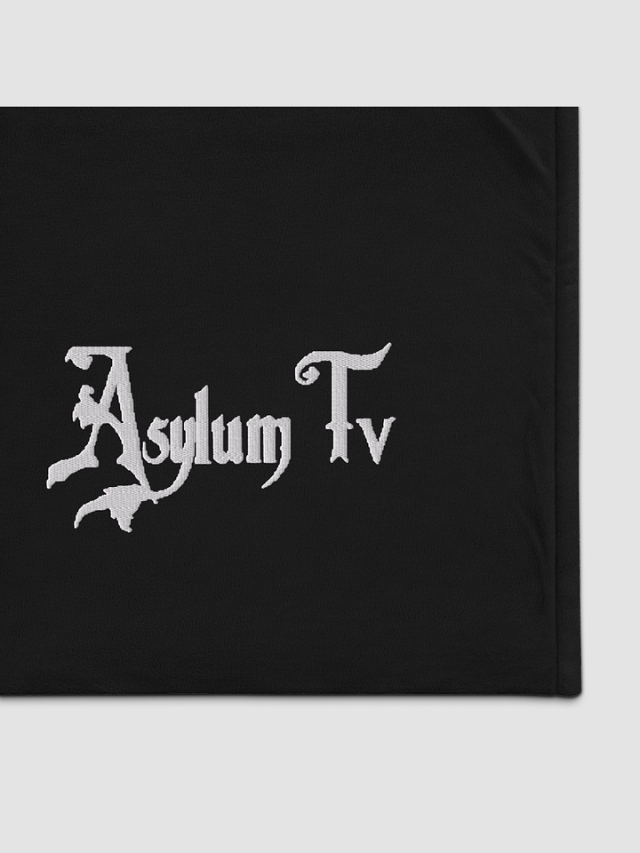 [AsylumTv] Port Authority Embroidered Premium Sherpa Blanket Port Authority BP40 product image (1)