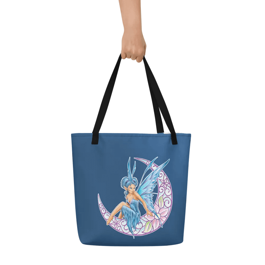 Moonflower Faery All-Over Tote Bag product image (7)