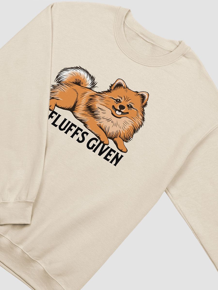 No Fluffs Given Sweatshirt of a Pomeranian | Funny Shirt for Pomeranian Paw-rents product image (21)