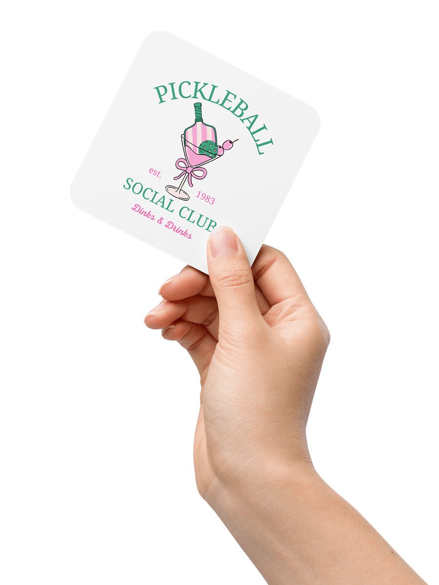 Pickleball Social Club Coasters product image (3)
