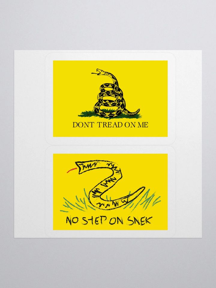 "Gadsden" Sticker Pack product image (1)