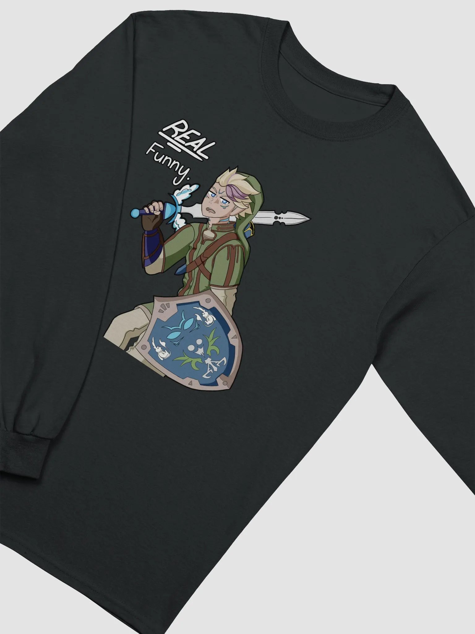 'The Legendary Hero...?' Longsleeve product image (26)