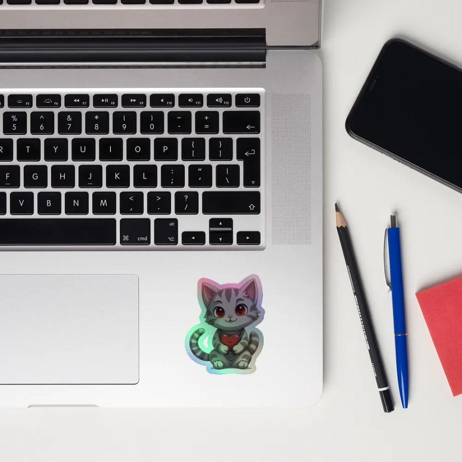 Kitty Love - Holographic Sticker - Legion Series product image (10)