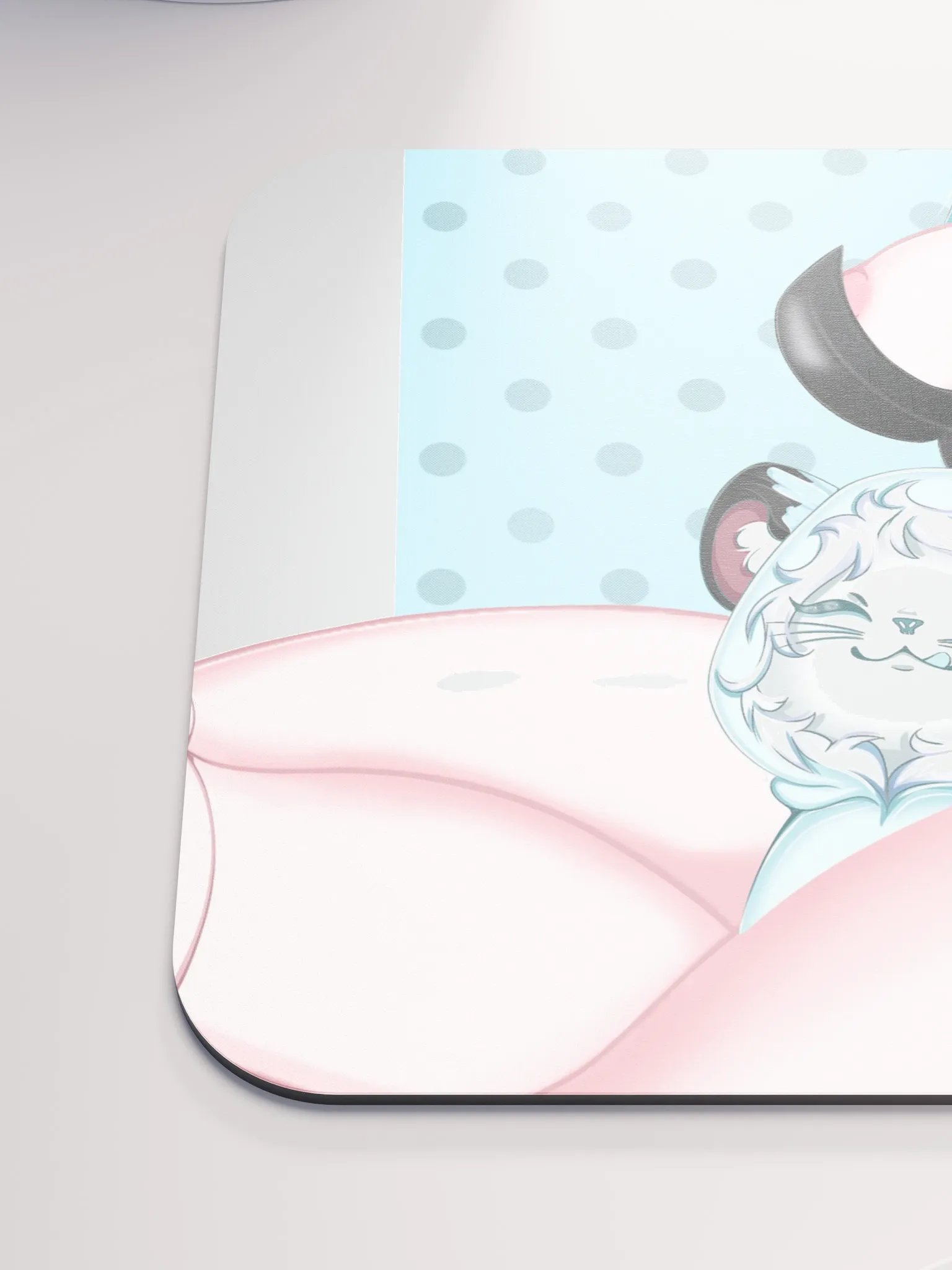 Snowy thighs Mousepad product image (6)