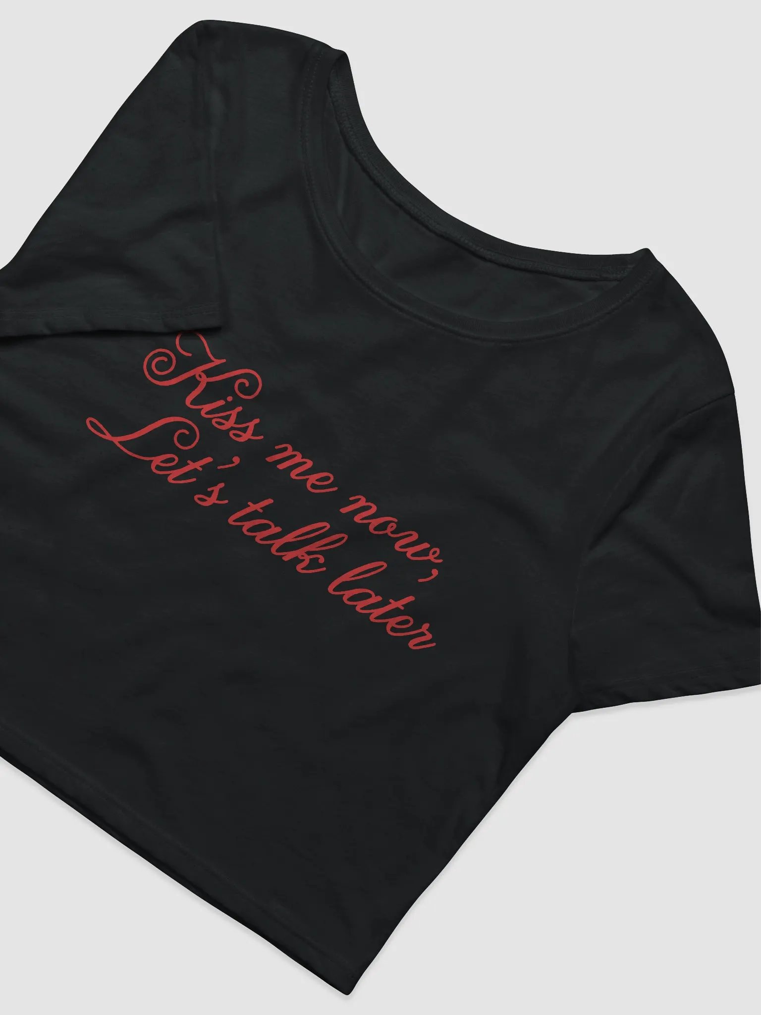 Kiss Me Now Baby Tee product image (6)