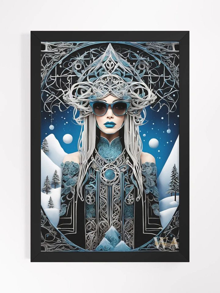 Winter Wiccan 08 - Framed Matte Poster product image (1)