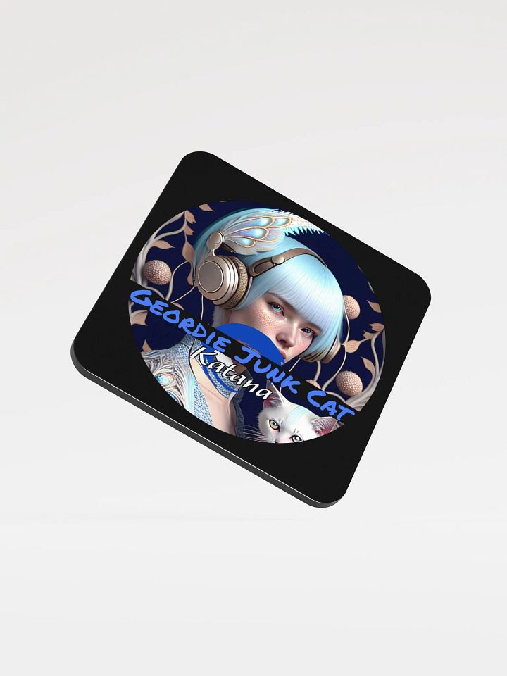 Katana FOUR Drink Coaster (3.74″x 3.74″, US and EU SHIPPING) product image (1)