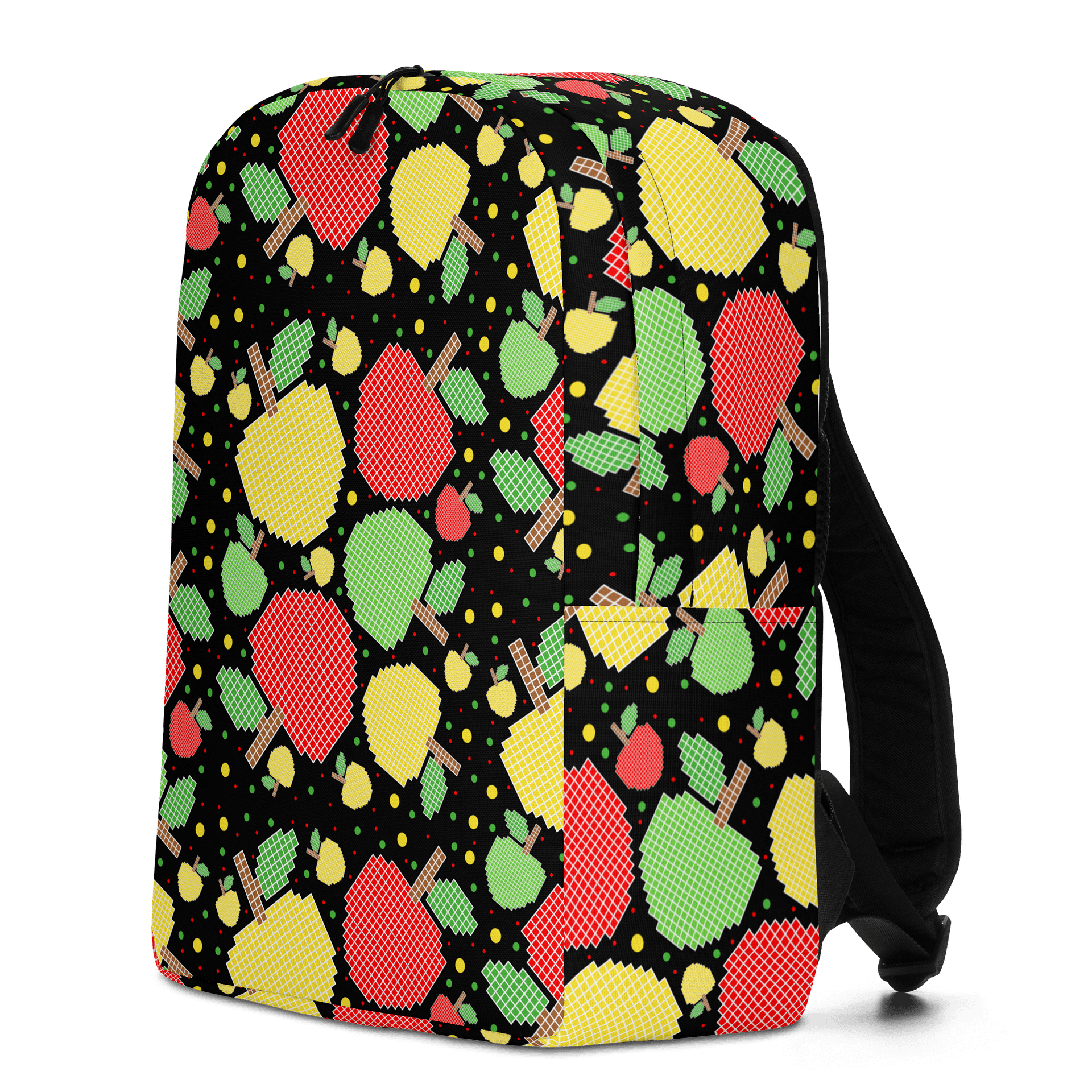Pixelated Apple Orchard All-Over Backpack product image (3)