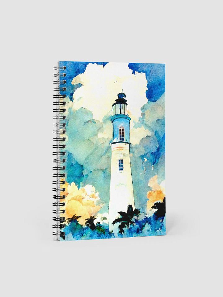 Tropical Vibes - Lighthouse Spiral Notebook product image (1)
