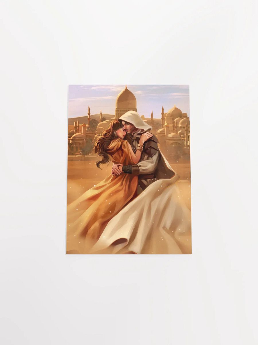 Sand & Magic Print 5x7 ~ Navid & Izra (Shadow and Starlight) product image (4)