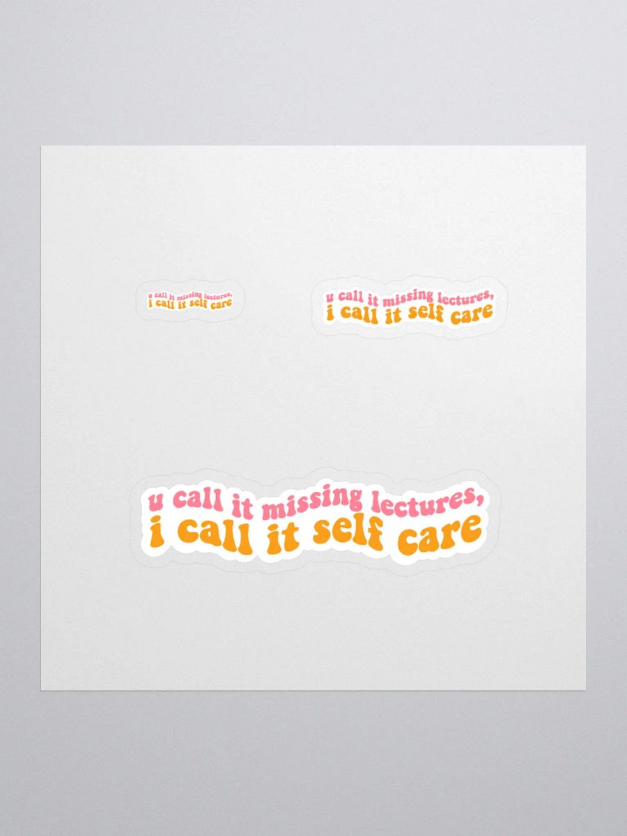 Self Care Sticker product image (1)