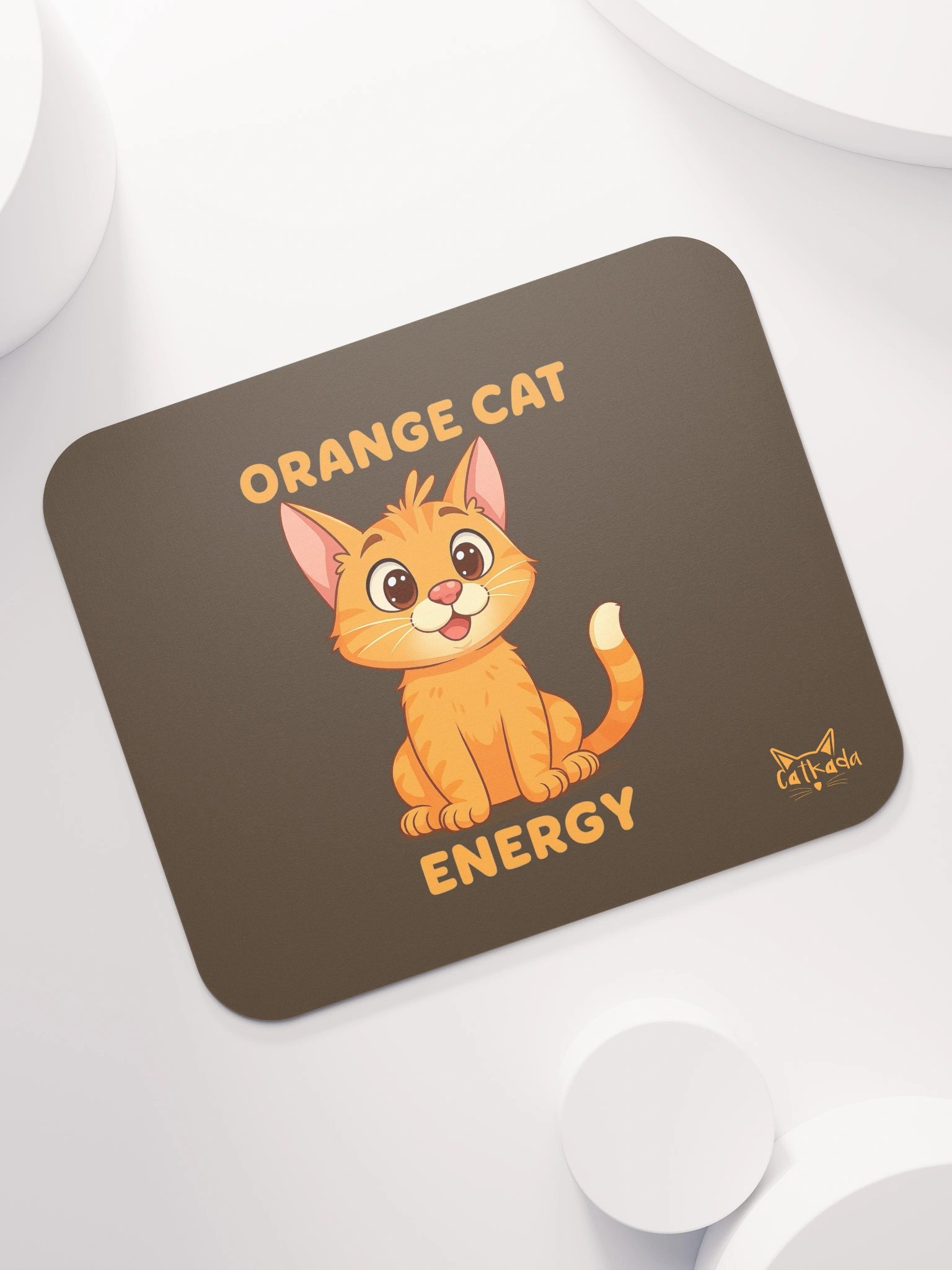 ORANGE CAT ENERGY MOUSEPAD product image (7)