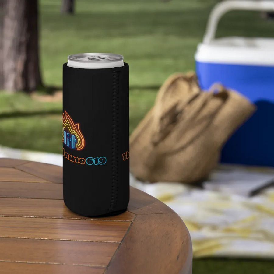 Flame Lit Skinny Koozie product image (6)