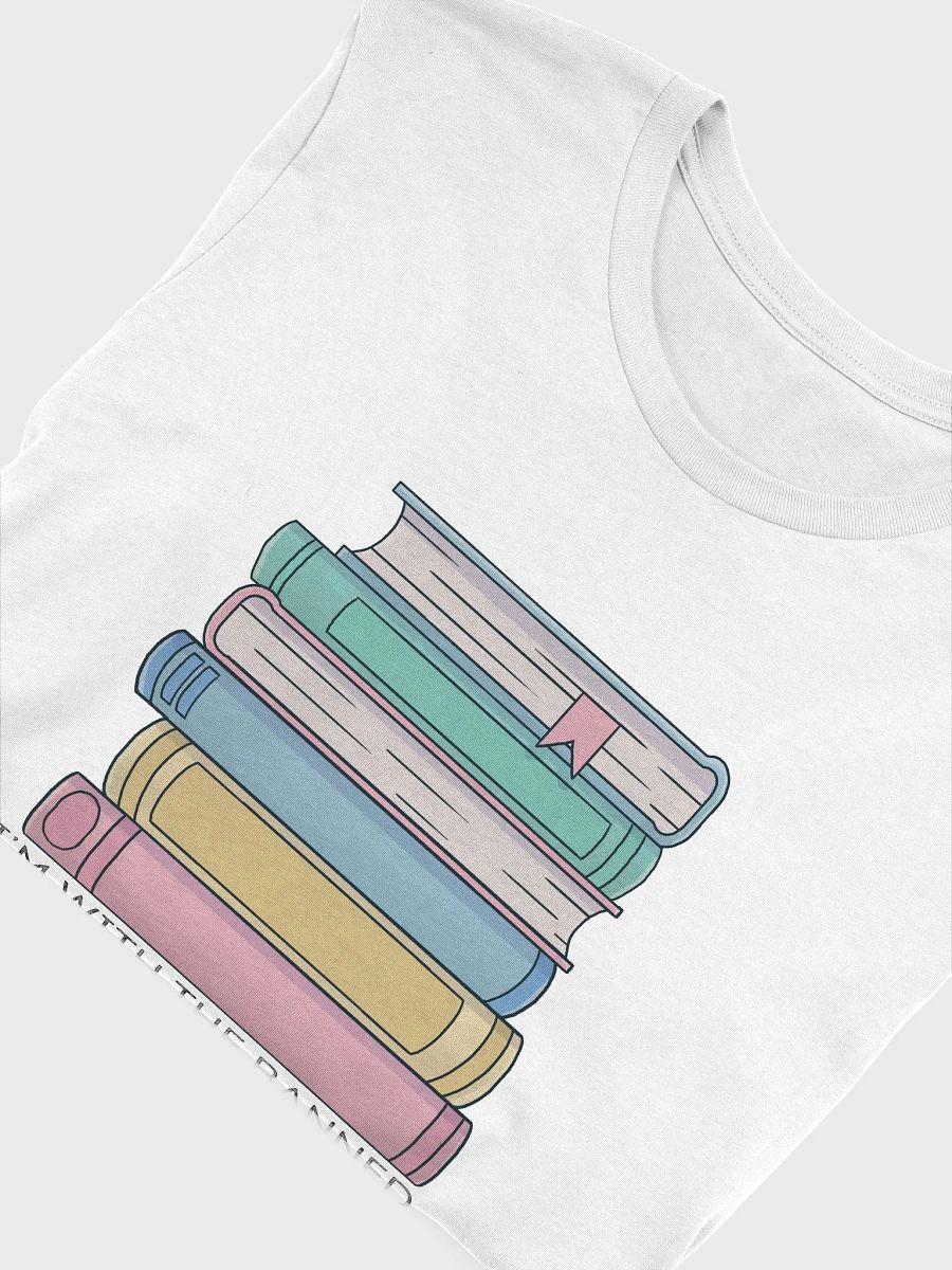 I'm With the Banned Book Stack T-Shirt product image (6)