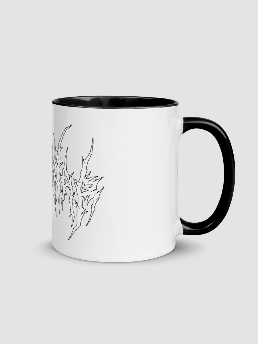 Jova White/Black Ceramic Mug product image (2)